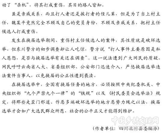 杜才云:竞选村主任被打断腿挡了谁的道?(图2)