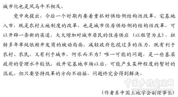 黄小虎:农民宅基地能入市吗(图4)