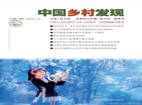 《中国乡村发现》2025年第4期目录